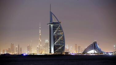 The Dubai skyline. The UAE Central Bank has increased its policy rate in line with the US Federal Reserve. EPA