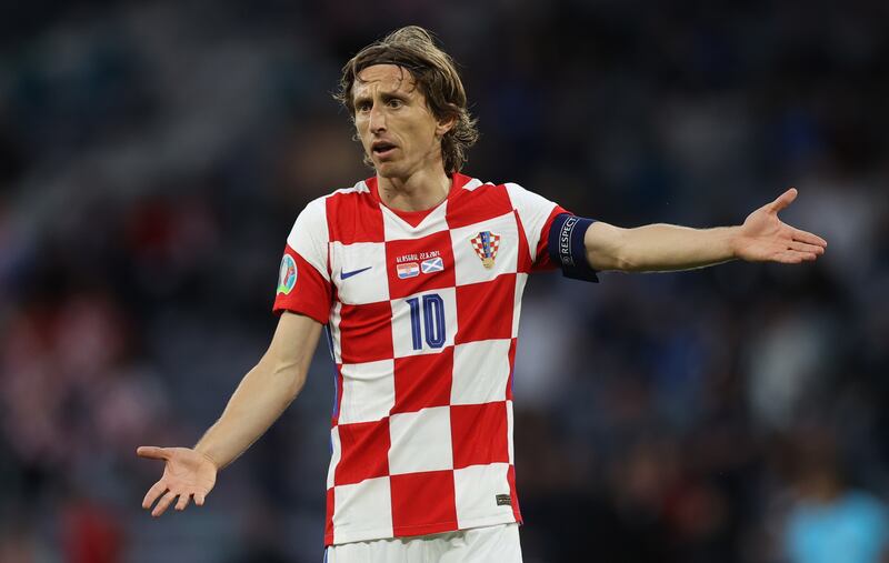 Luka Modric – 9 The Croatia captain was the best player on the pitch and his sublime strike with the outside of his foot from long range was one of the goals of the tournament so far. His passing was superb and his corner delivery nearly always found a Croatian head. What a performance! EPA
