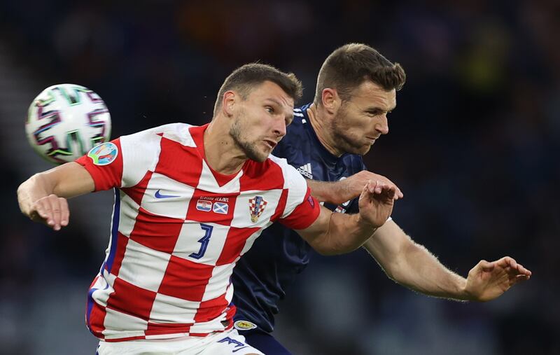 SUB: Borna Barisic – 6 –The Ranger’s defender put in a solid shift, much to the annoyance of the home fans. He snubbed out most Scotland attacks and helped his team take the three points. EPA