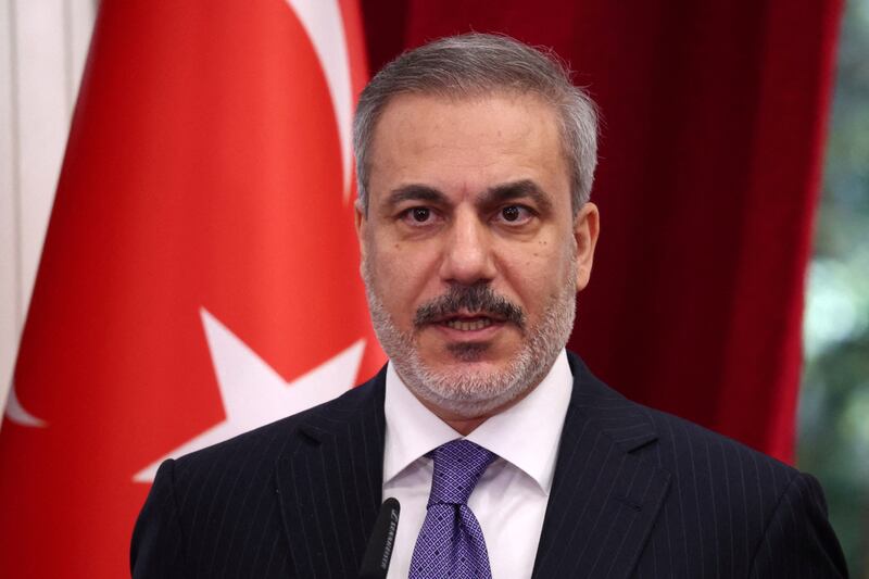 Turkish Foreign Minister Hakan Fidan is travelling to Baghdad along with the country's Defence Minister and the head of its intelligence agency. Reuters
