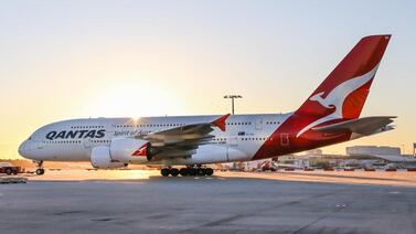 Qantas is to give away free fights for a year to 10 vaccinated families. Courtesy Qantas