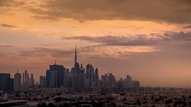The Dubai skyline in all its glory