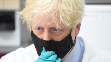 British Prime Minister Boris Johnson's Conservative party has faced a rare electoral setback. AFP