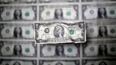US dollar banknotes arranged for an illustration. Reuters