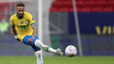 Neymar during the 2021 Copa America Group B match against Venezuela at Mane Garrincha Stadium, Brasilia. Getty Images