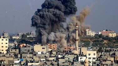 This week, Hamas fired hundreds of rockets into Israel and the Israeli army carried out air strikes in Gaza. AFP