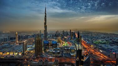 A view of Dubai's Burj Khalifa, built by Emaar Properties, at the centre of the Downtown Dubai district. Emaar
