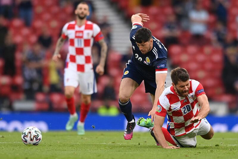 Bruno Petković – 5 He rarely found himself on the end of crosses and was very easily marked out of the game by Scotland’s defence. He was taken off late on. AFP